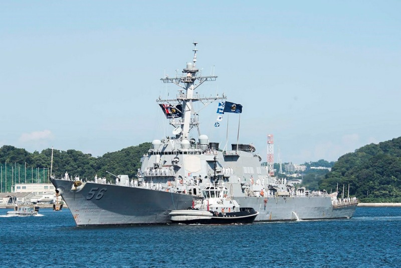 Philippines: US destroyer in Mischief Reef not objectionable