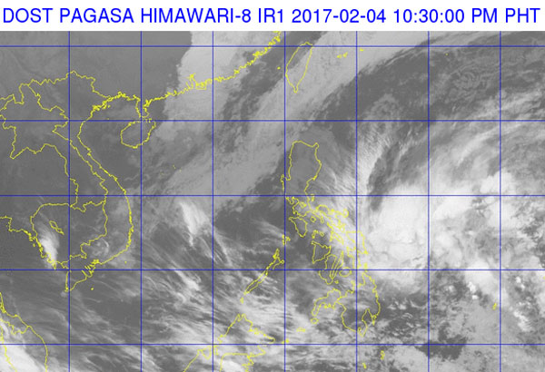 Bising to bring rains to Visayas-Mindanao