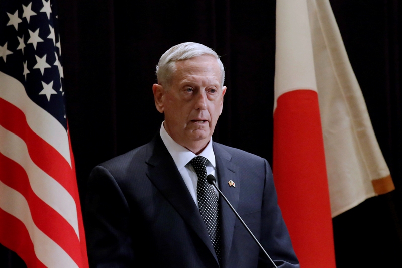 US Pentagon chief sees no need for military moves in South China Sea