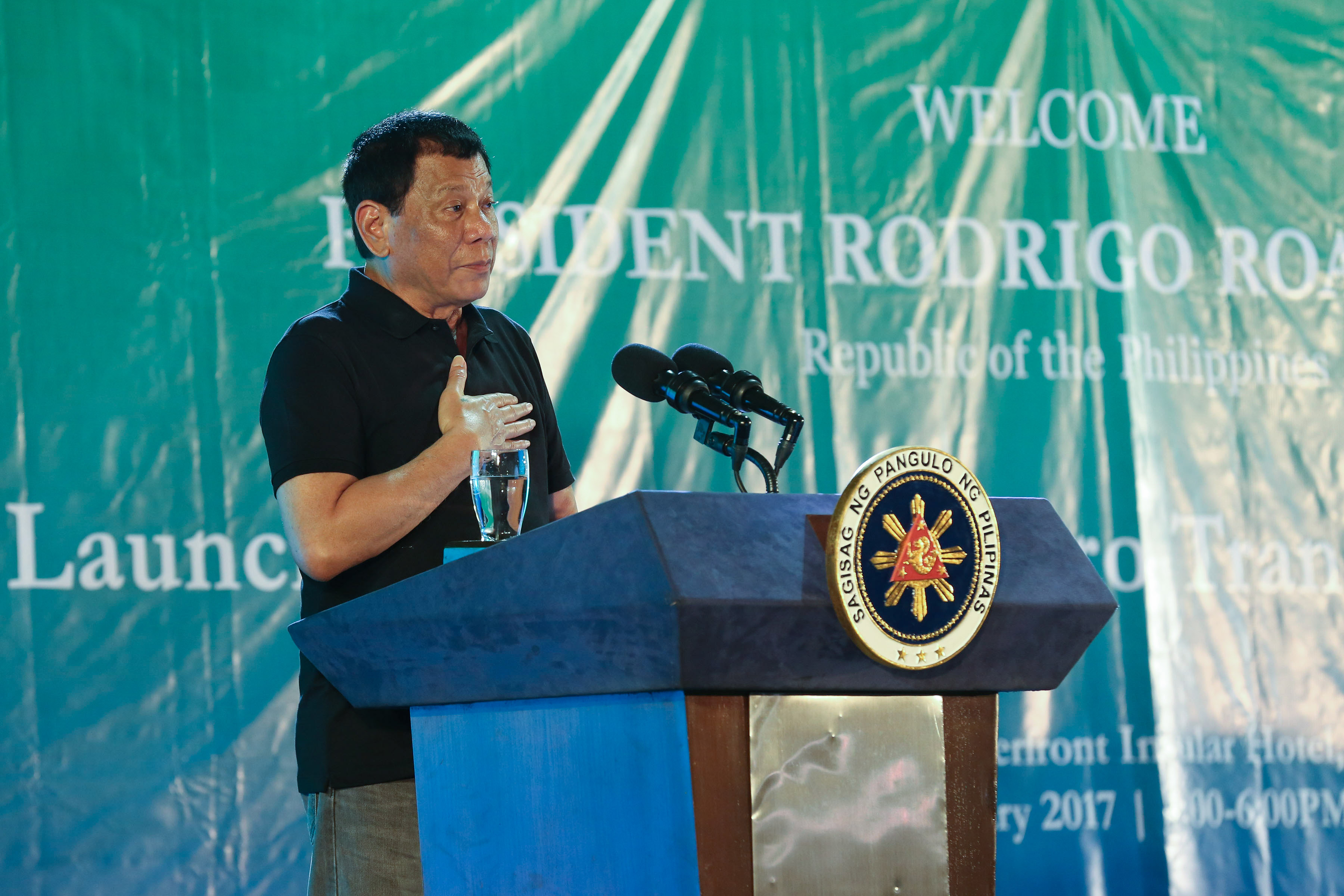 After 5-day hiatus, Duterte says he went to Mindanao for a secret trip