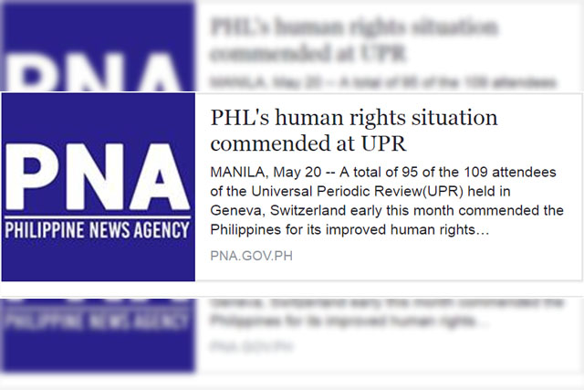 Fact check: PNA replaces fake news that 95 states are convinced there are no EJKs in the country