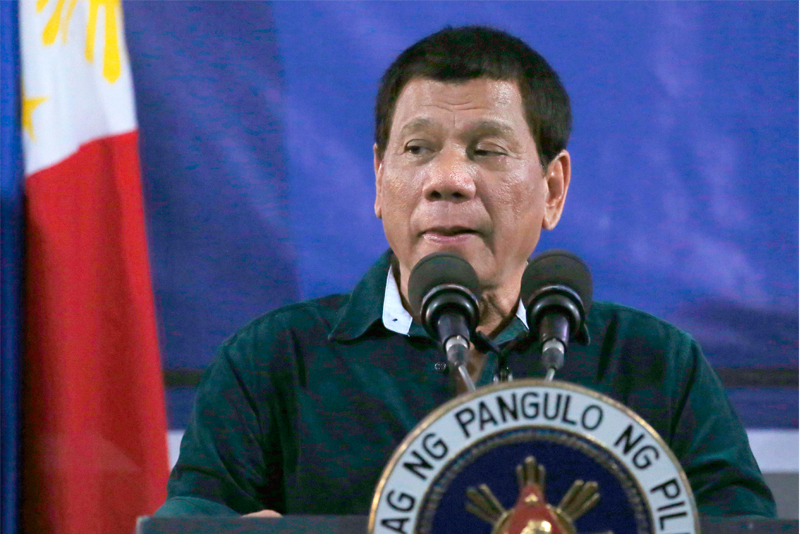 Duterte tells troops in jest: I will answer for your rape cases