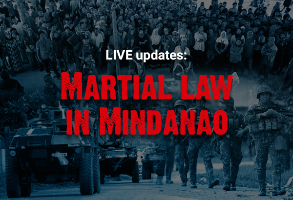 LIVE updates: Martial Law in Mindanao