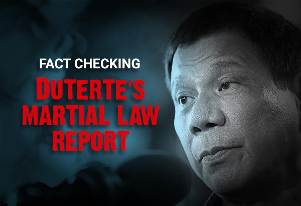 Fact check: Inconsistencies in Duterte's martial law report
