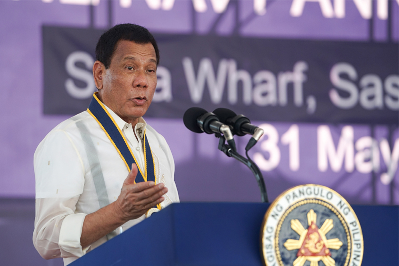 Duterte tells troops: Wipe out terrorists