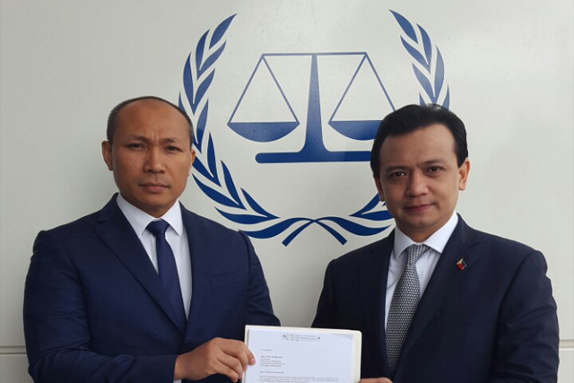 Trillanes, Alejano urge ICC to look into allegations vs Duterte