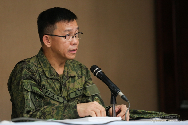 Military plays down PADEM call for Duterte ouster