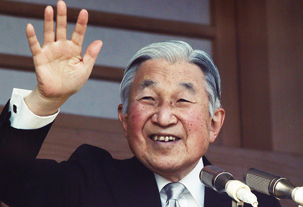 Japan enacts law allowing Emperor Akihito, 83, to abdicate 