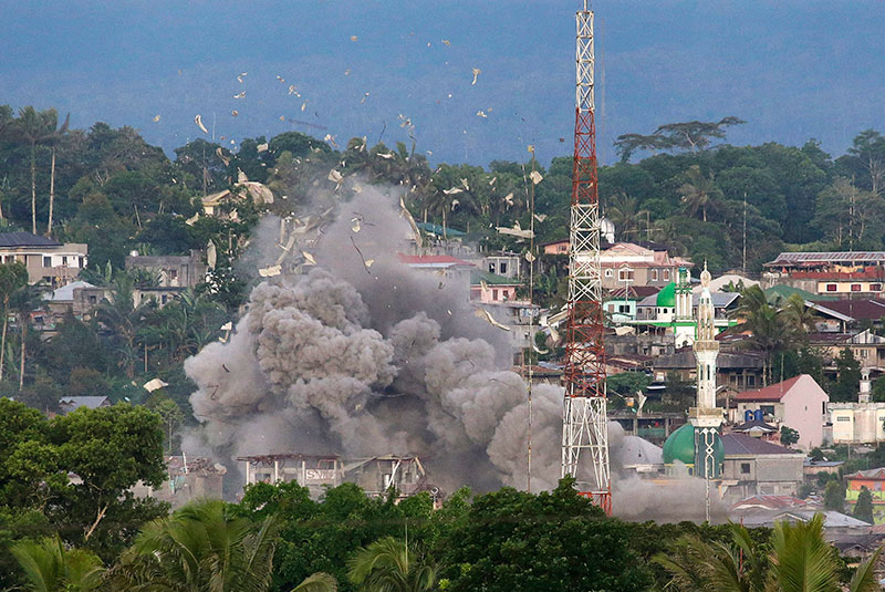 Philippines disputes reported US airstrikes plan