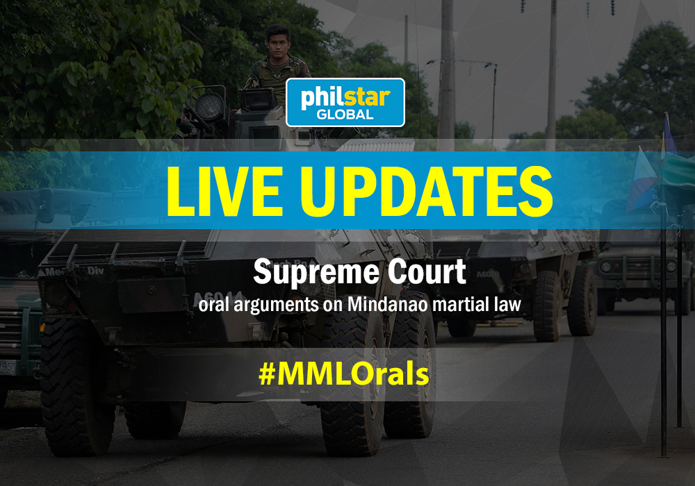 LIVE: Oral arguments on Mindanao martial law â�� Day 3