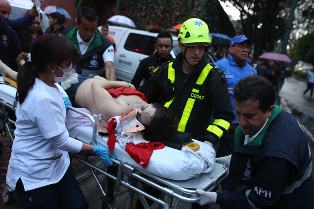 French woman killed, 11 hurt by explosion at Colombia mall 