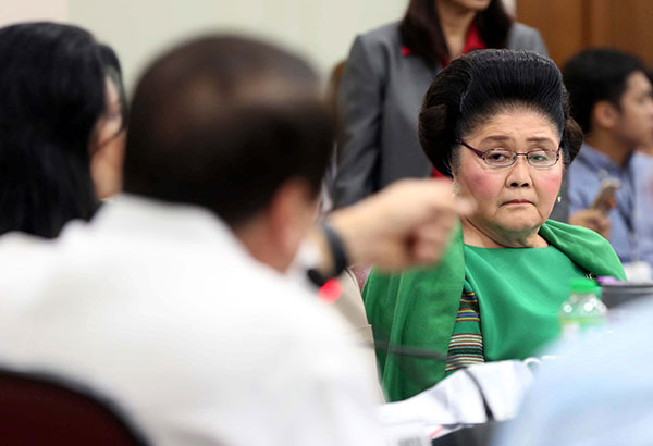 Imelda prays for acquittal from graft raps over Swiss foundations
