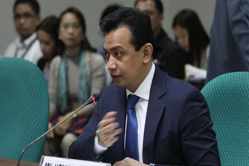   Trillanes denies earning money from China talks     