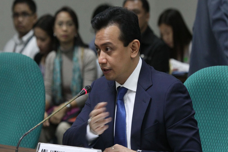 Duterte supporters file criminal raps vs Trillanes