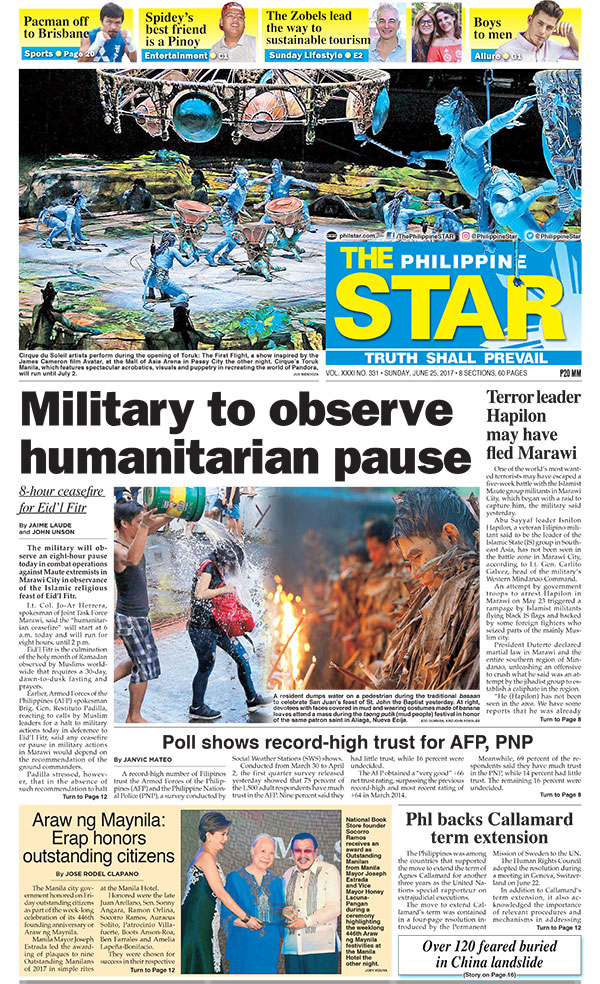 The Star Cover for June 25, 2017
