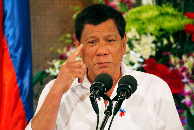 Duterte: No cops will go to prison for drug operations