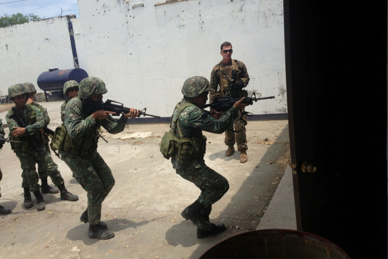 As Marawi siege rages, US troops train Filipinos in urban warfare