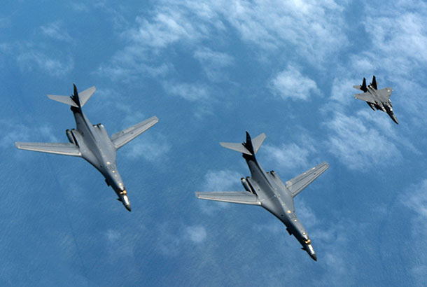 China criticizes US sending bombers in overflight mission