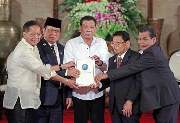 Senators commit to passage of Bangsamoro Basic Law