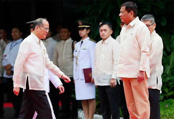 Duterte fires back at Aquino, Poe over drug war, cursing criticisms