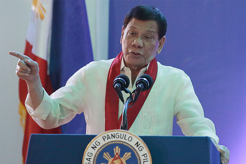 Duterte says he fired a ranking official