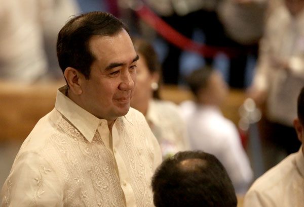 MalacaÃ±ang accepts resignation of Bautista, says this is effective 'immediately'