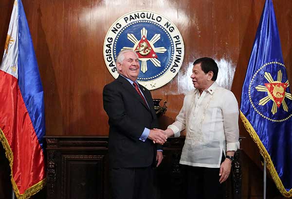 No human rights in Duterte, Tillerson meeting    