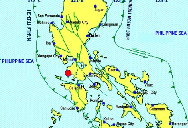 Magnitude 6.3 na lindol tumama sa Batangas