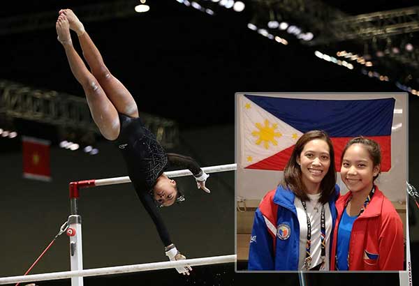 Gymnast bags gold, repeats momâ��s feat