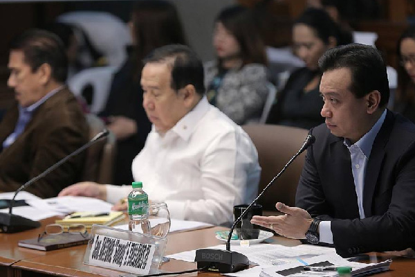 Trillanes: Panel 'lawyering' for Paolo Duterte, Sara's husband