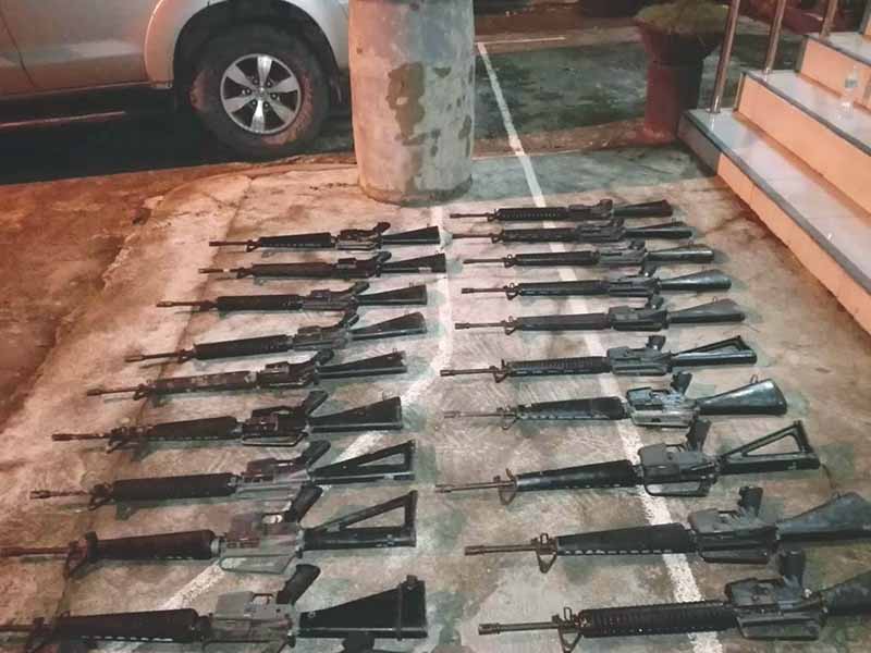 Guns, police uniforms found in NPA cache in Quirino province