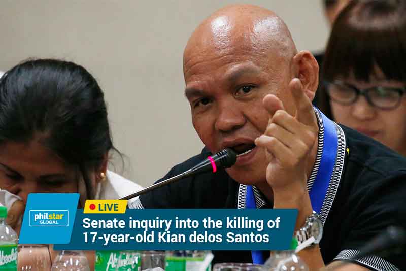 LIVE: Senate probe into killing of Kian delos Santos â�� Day 2