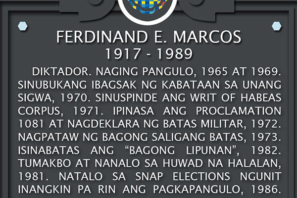 Ateneo group puts forward own version of Marcos marker