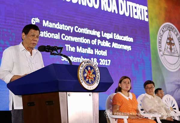 Rody orders ban on street drinking