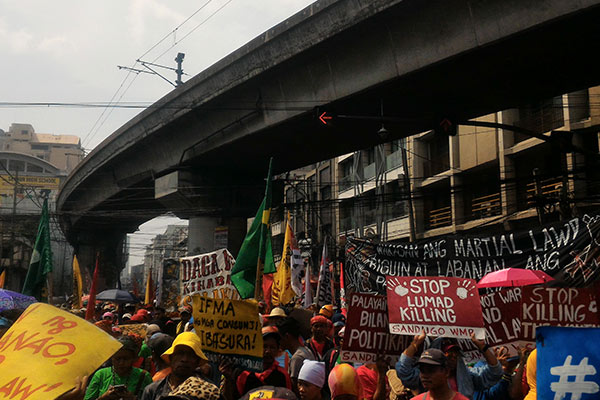 Just 8,000 people at Luneta rally, police claim