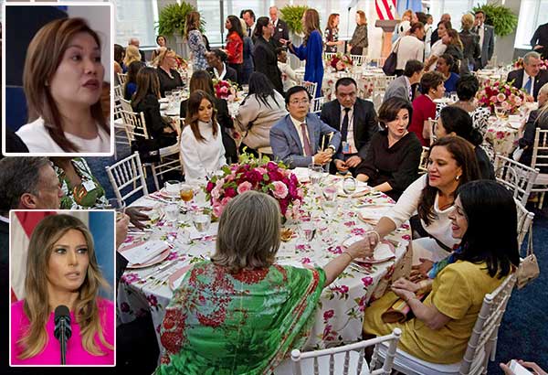 Honeylet joins first spouses at UN luncheon