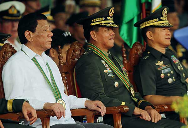 Duterte to troops: Oust me if I lie to you