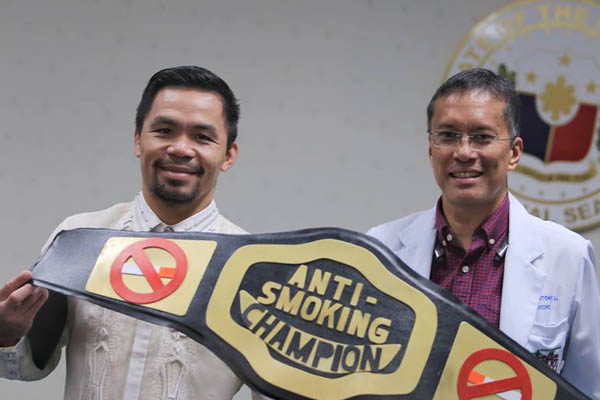 Pacquiao seeks to double tobacco tax rate
