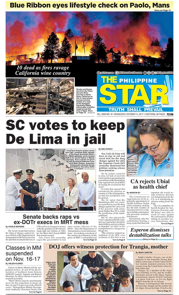 The Star Cover (October 11, 2017)