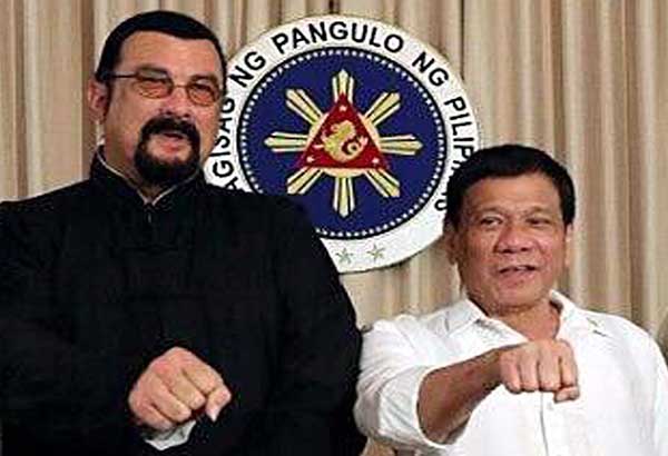 Seagal meets Duterte