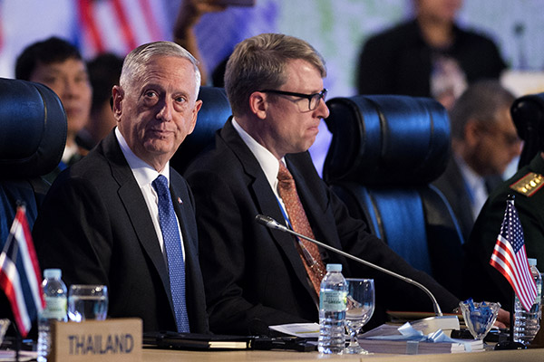 US defense chief's Philippines visit overshadowed as Duterte trumpets China, Russia ties