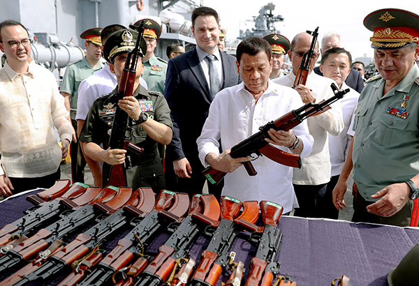Philippines, Russia ink pact on military, technical cooperation