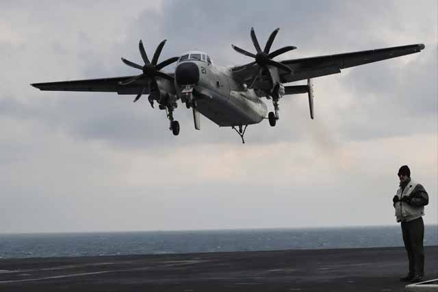Ships, aircraft search Philippine Sea for 3 missing in crash