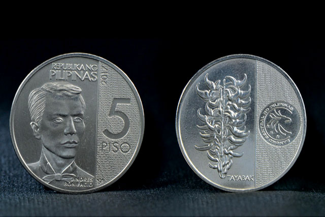 Binay asks BSP to temporarily halt rollout of new P5 coins