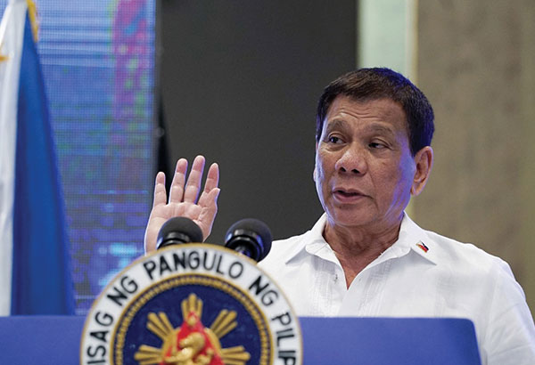 Duterte: I wonât allow cops, soldiers to be jailed