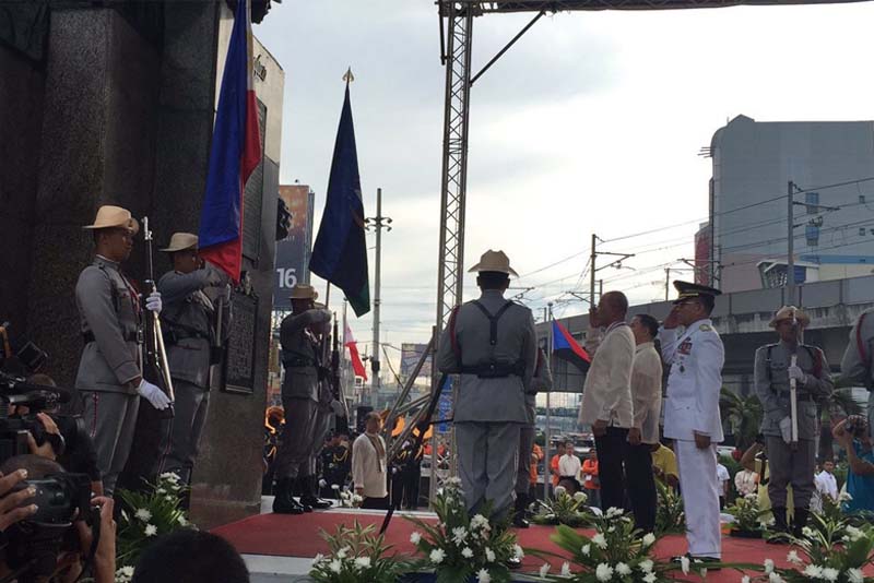 Duterte missing at Bonifacio Day rites