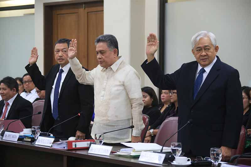 At Sereno impeachment hearing, divisions among justices go on full display 	