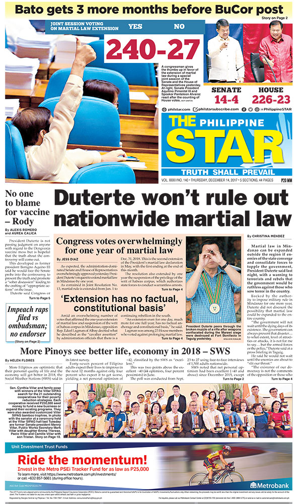 The Star Cover (December 14, 2017)