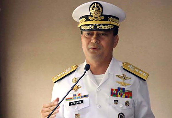 Navy chief Vice Admiral Ronald Joseph Mercado sacked 