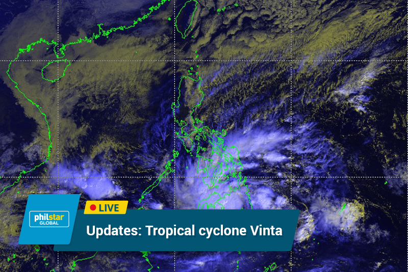 LIVE updates: Severe tropical storm 'Vinta'